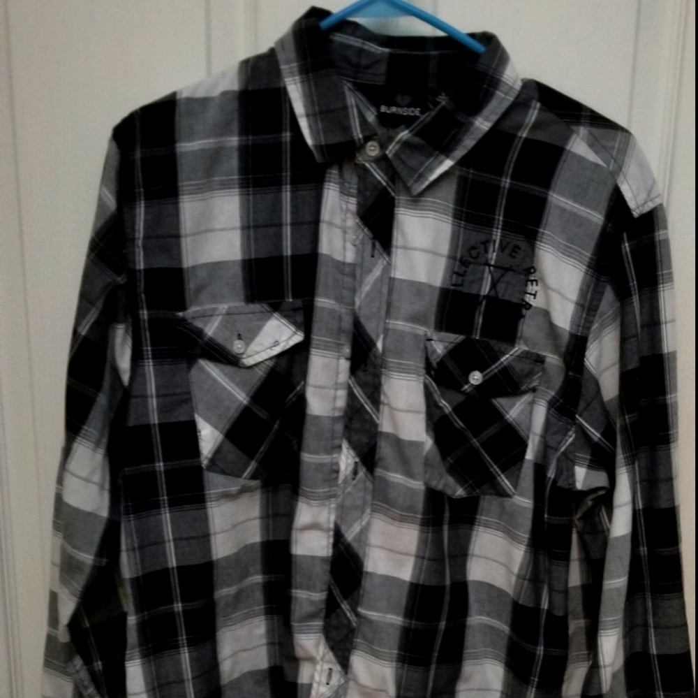 Burnside "Collective Retreat" Button Down Shirt